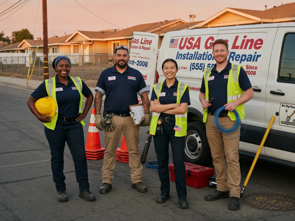 Gas Line Installation company in Capulin, NM